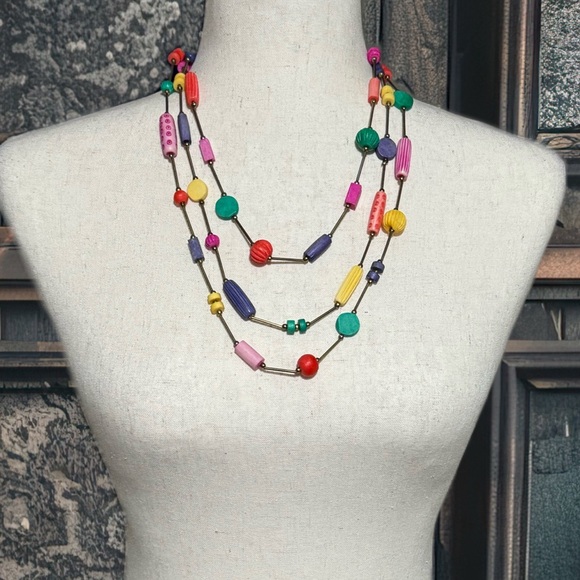 TAGUA • Karina Organic Block Shape Necklace - Picture 4 of 4